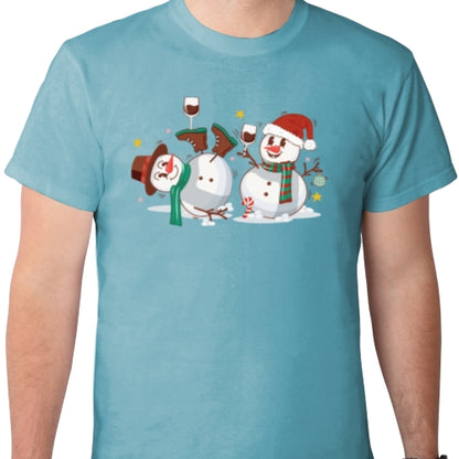 Tipsy Snowmen DTF