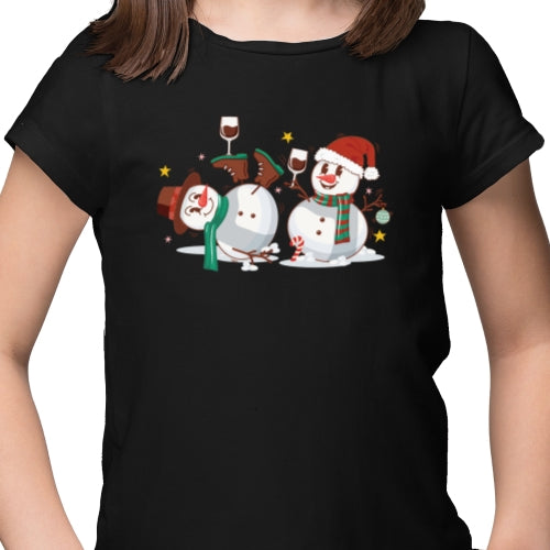 Tipsy Snowmen DTF