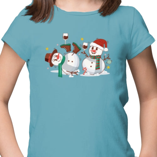 Tipsy Snowmen DTF