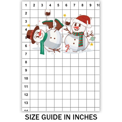 Tipsy Snowmen Sublimation