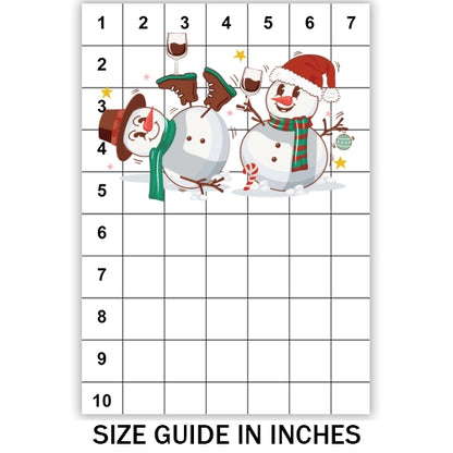 Tipsy Snowmen Sublimation