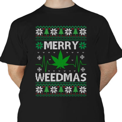 Weed Christmas DTF