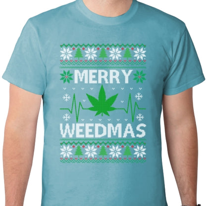 Weed Christmas DTF