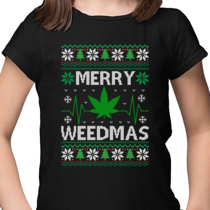 Weed Christmas DTF