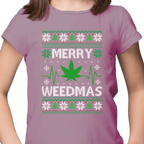 Weed Christmas DTF