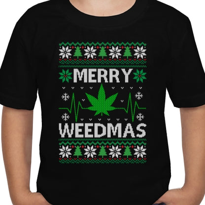 Weed Christmas DTF