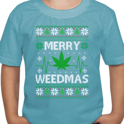 Weed Christmas DTF