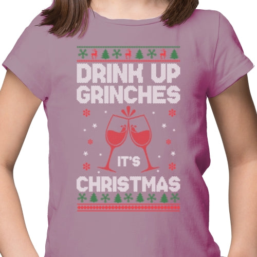 Drink Up Grinches DTF