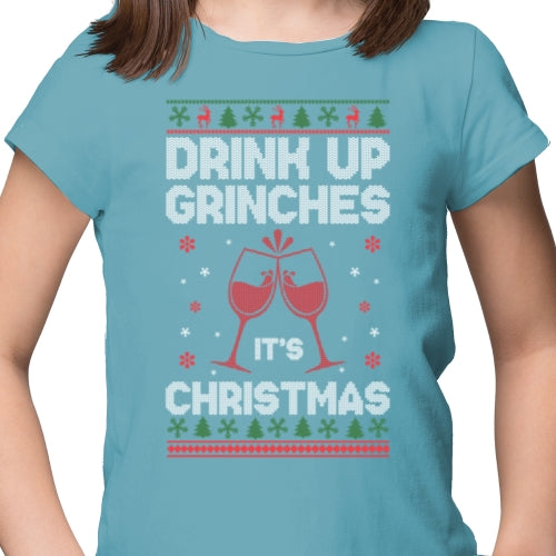 Drink Up Grinches DTF