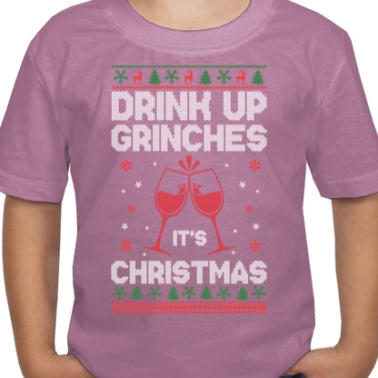 Drink Up Grinches DTF