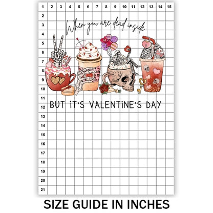 Dead Inside Valentines Sublimation