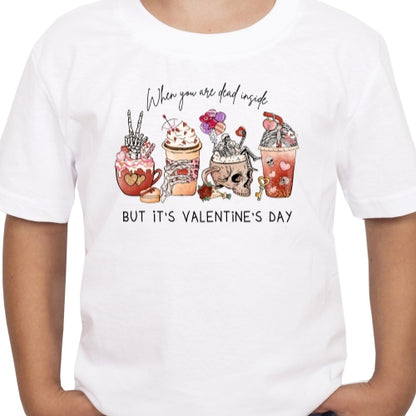 Dead Inside Valentines Sublimation