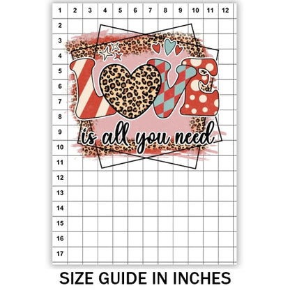 Love Is All You Need Sublimation