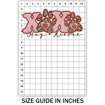 Hug And Kisses  Paw Sublimation