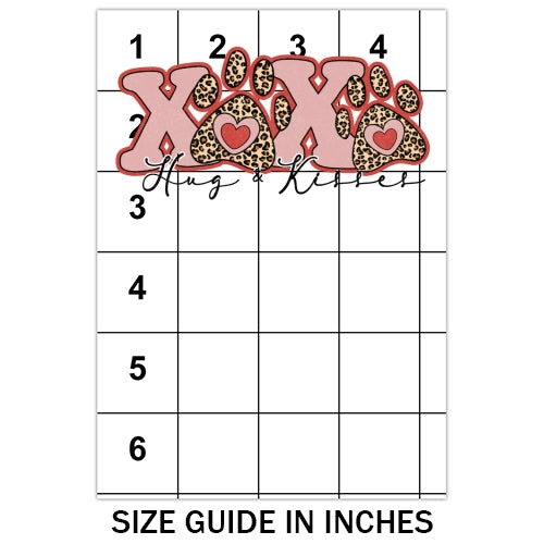 Hug And Kisses  Paw Sublimation