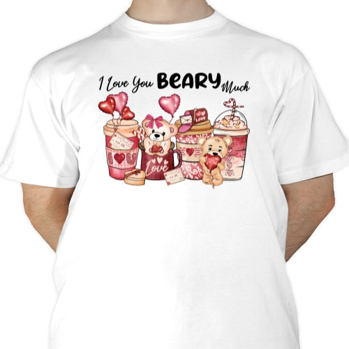 I love You Beary Sublimation