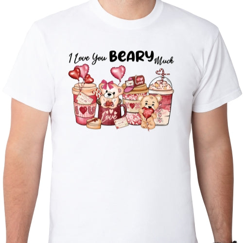 I love You Beary Sublimation