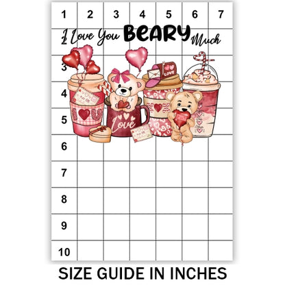 I love You Beary Sublimation