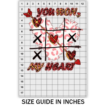 You Won My Heart DTF