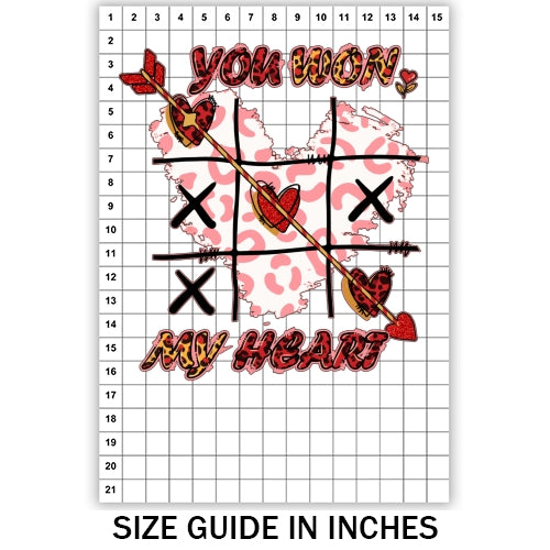 You Won My Heart Sublimation