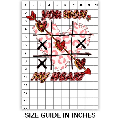 You Won My Heart Sublimation