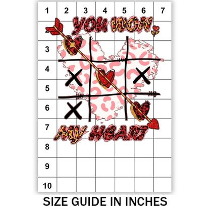 You Won My Heart Sublimation