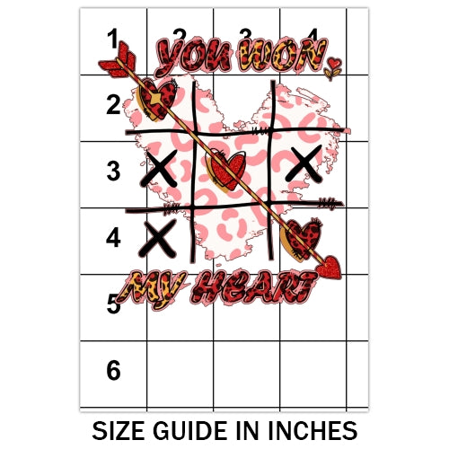 You Won My Heart Sublimation