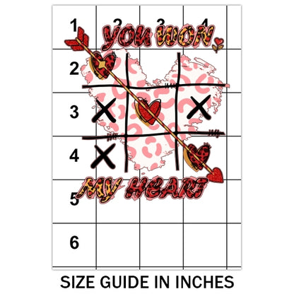 You Won My Heart Sublimation