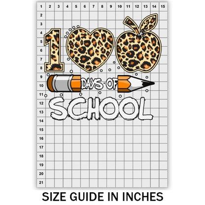 100 Days Of School DTF