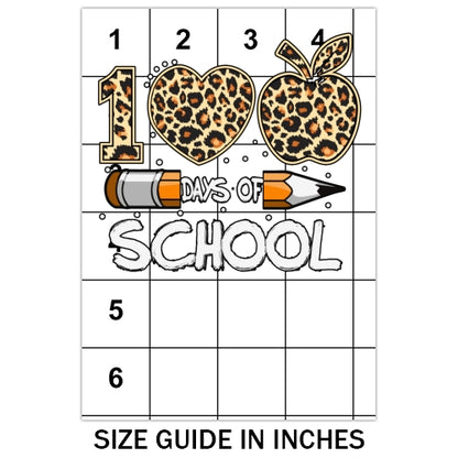 100 Days Of School Sublimation
