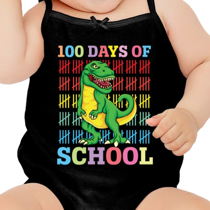 100 Days Of School Dino DTF