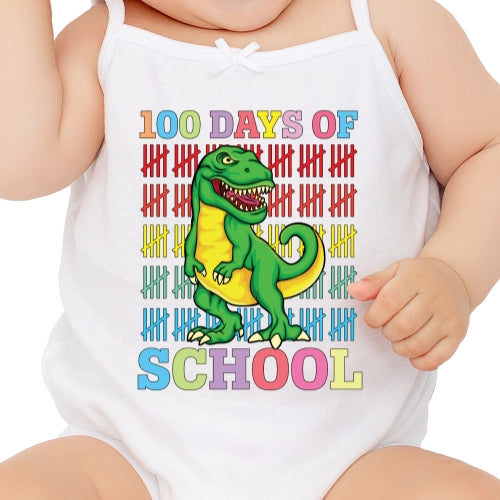 100 Days Of School Dino Sublimation