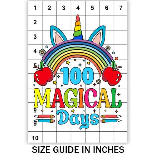 100 Magical Days Sublimation