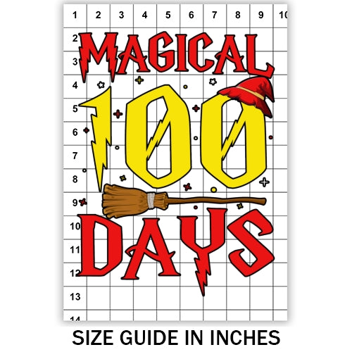 Harry Potter 100 Magical Days Sublimation