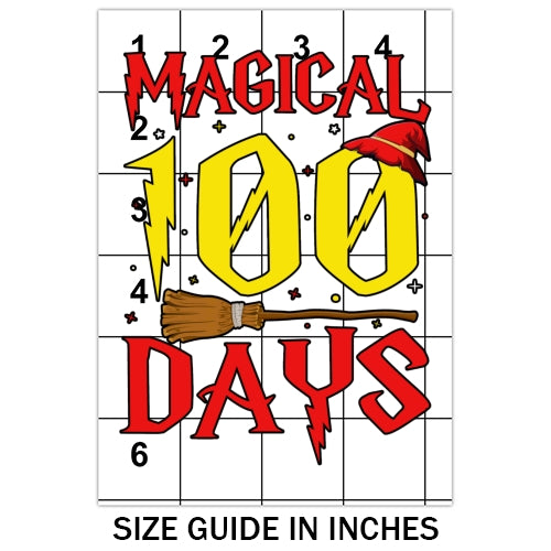 Harry Potter 100 Magical Days Sublimation