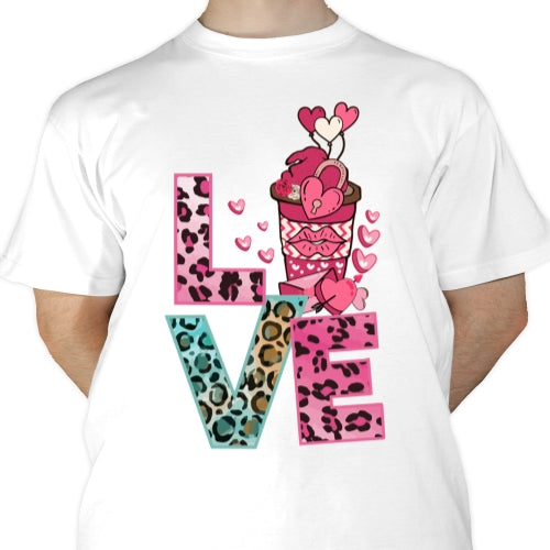 Valentine Love Coffee Sublimation