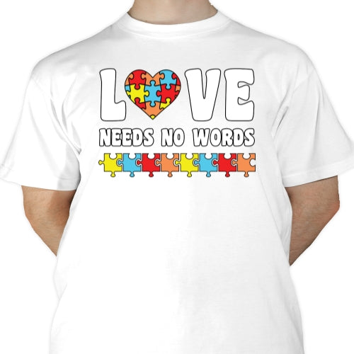 Love Needs No Words Sublimation