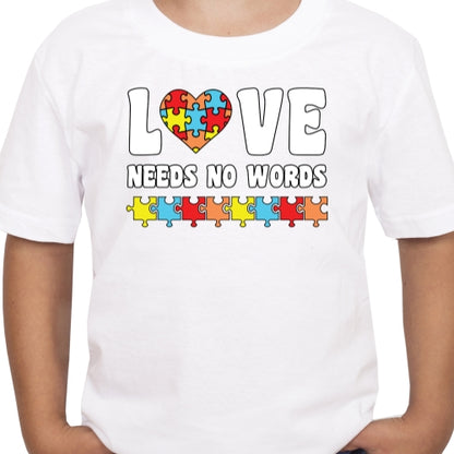 Love Needs No Words Sublimation