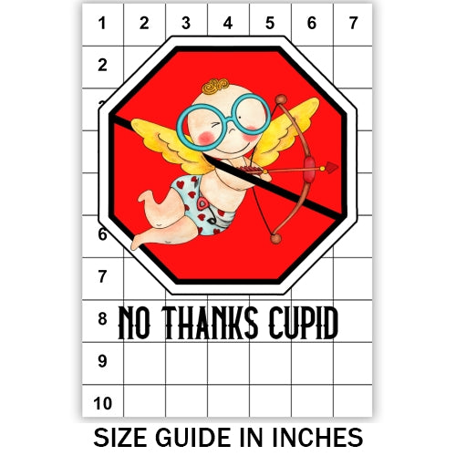 No Thanks Cupid Sublimation