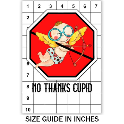 No Thanks Cupid Sublimation