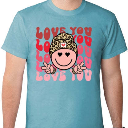 Love You Valentine DTF