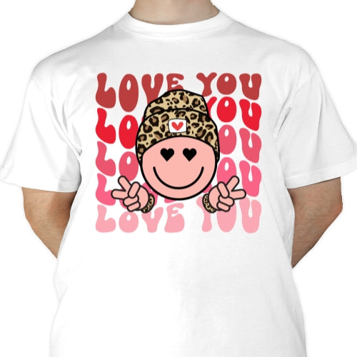 Love You Valentine Sublimation