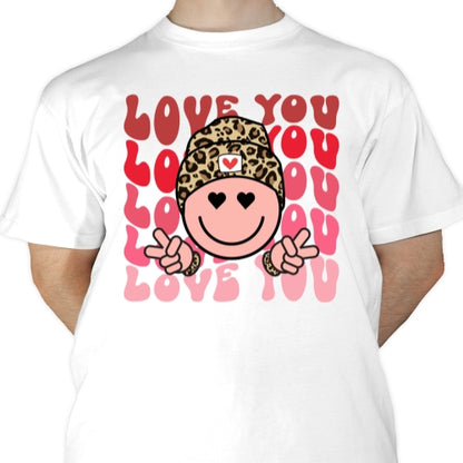 Love You Valentine Sublimation