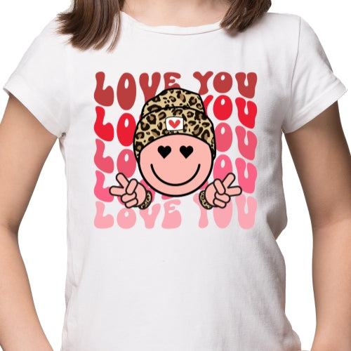 Love You Valentine Sublimation