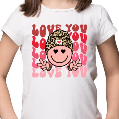 Love You Valentine Sublimation