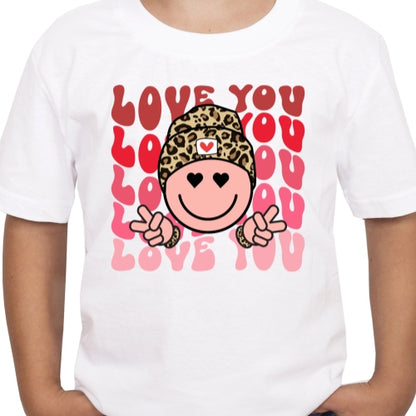 Love You Valentine Sublimation