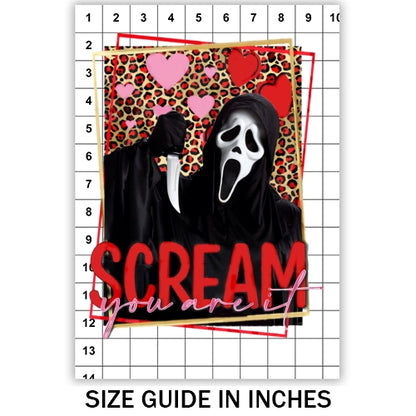 Scream Valentine Sublimation