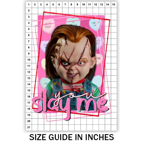 Chucky Valentine Sublimation