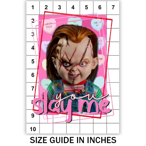 Chucky Valentine Sublimation