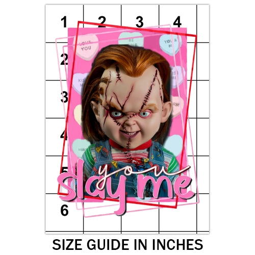 Chucky Valentine Sublimation